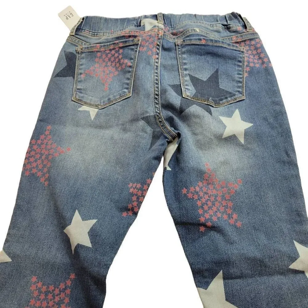 Gap patriotic denim leggings 10 plus